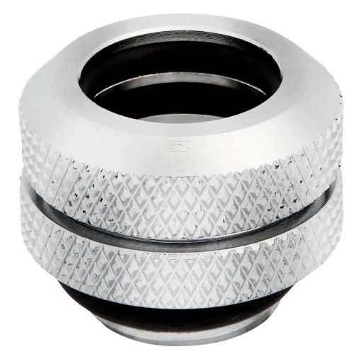 Εικόνα της Compression Fitting Corsair Hydro X XF Hard Straight (12mm OD) Chrome 4-Pack CX-9052000-WW