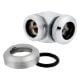 Εικόνα της Compression Fitting Corsair Hydro X XF Hard 90° Angled (12mm OD) Chrome 2-Pack CX-9052021-WW