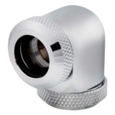 Εικόνα της Compression Fitting Corsair Hydro X XF Hard 90° Angled (12mm OD) Chrome 2-Pack CX-9052021-WW
