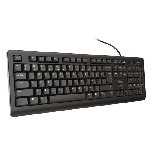 Εικόνα της Πληκτρολόγιο Trust Primo Black GR 24148
