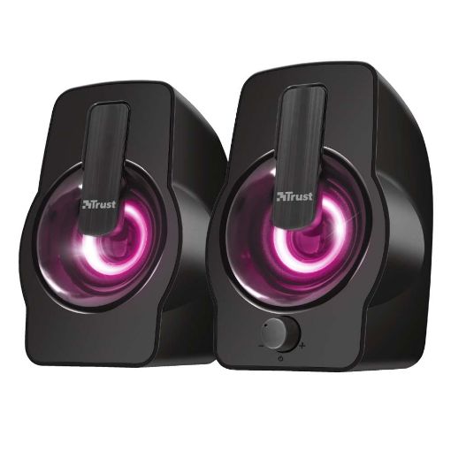 Εικόνα της Ηχεία Trust 2.0 Gemi RGB Black 22948