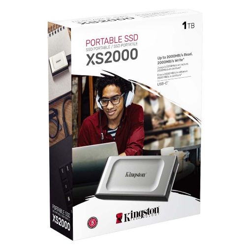 Εικόνα της Εξωτερικός SSD Δίσκος Kingston XS2000 1TB USB 3.2 Silver SXS2000/1000G