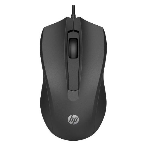 Εικόνα της Ποντίκι HP 100 Wired Black 6VY96AA