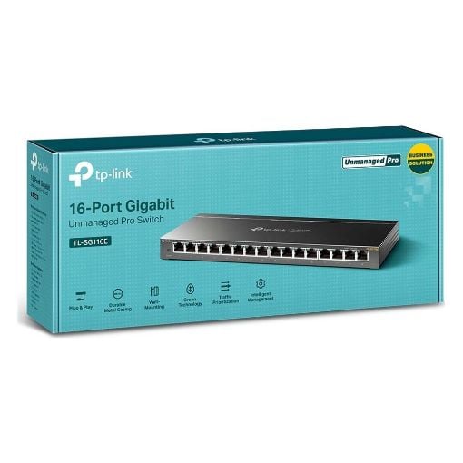 Εικόνα της Switch Tp-Link Easy Managed TL-SG116E v2 16-ports 10/100/1000Mbps