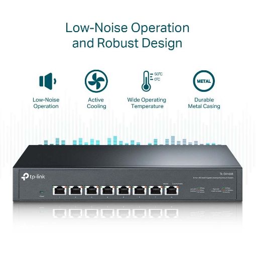 Εικόνα της Switch Tp-Link TL-SX1008 v1 8-ports 10G