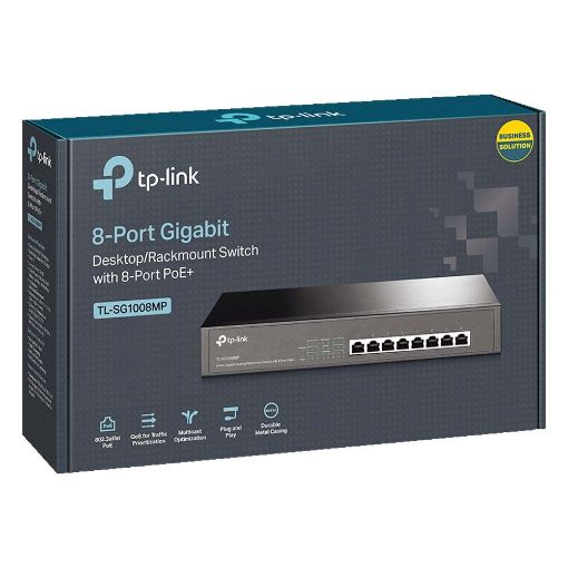 Εικόνα της Switch Tp-Link TL-SG1008MP v2 8-port PoE+ 10/100/1000Mbps