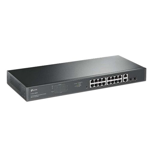 Εικόνα της Switch Tp-Link Easy Managed TL-SG1218MPE v1 16-ports 10/100/1000Mbps PoE+ 2 10/100/1000Mbps 2 SFP