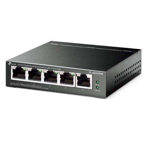 Εικόνα της Switch Tp-Link Easy Managed TL-SG105PE v1 4-port PoE+ 1-port 10/100/1000Mbps