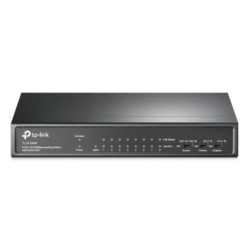 Εικόνα της Switch Tp-Link TL-SF1009P v1 8-port PoE+ 1-port 10/100Mbps