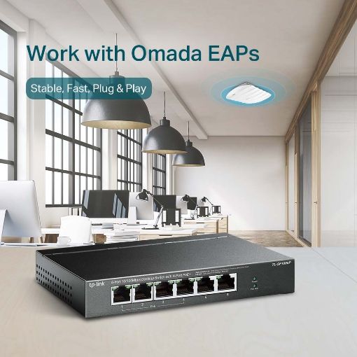 Εικόνα της Switch Tp-Link TL-SF1006P v1 4-port PoE+ 2-port 10/100Mbps