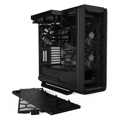 Εικόνα της Be Quiet! Silent Base 802 Tempered Glass Black BGW39