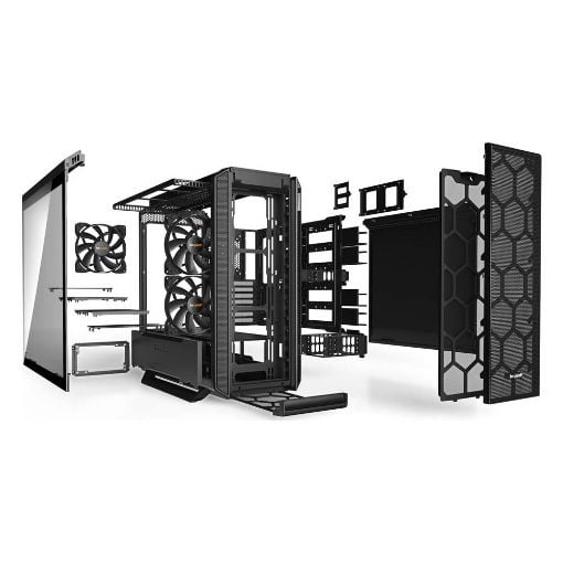 Εικόνα της Be Quiet! Silent Base 802 Tempered Glass Black BGW39