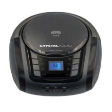 Εικόνα της Crystal Audio BMBUB3 Portable FM/CD/USB Player Bluetooth Black