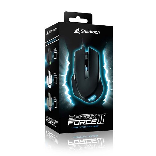 Εικόνα της Ποντίκι Sharkoon Shark Force 2 Black