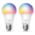 Εικόνα της Smart Wi-Fi Light Bulb TP-Link Tapo L530E E27 8.7W Dimable Multicolor (2-Pack)