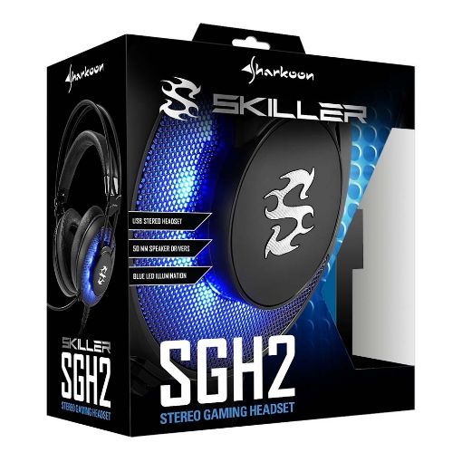 Εικόνα της Headset Sharkoon Skiller SGH2 USB Black