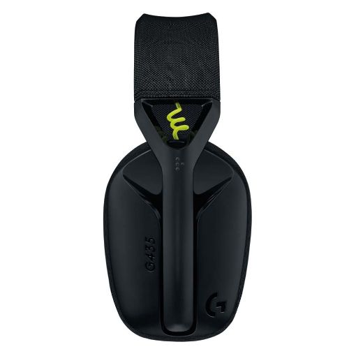 Εικόνα της Headset Logitech G435 LightSpeed Black/Yellow 981-001050
