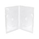 Εικόνα της MediaRange DVD Case for 2 Discs 14mm machine packing grade Frosted/Transparent BOX26-M