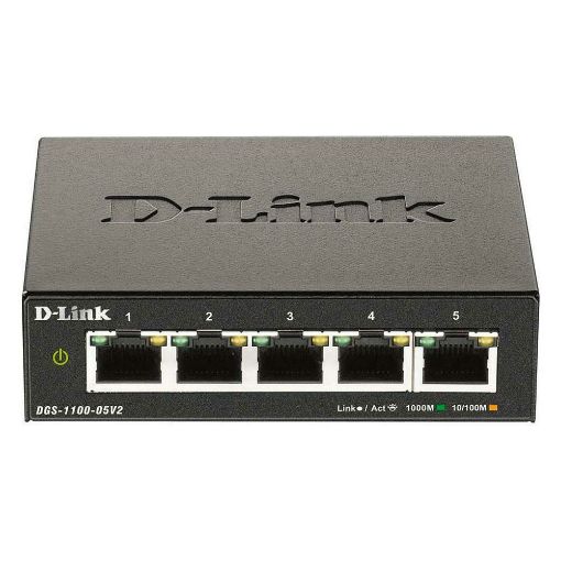 Εικόνα της Switch D-Link L2 Managed DGS-1100-05V2 5-Port 10/100/1000Mbps