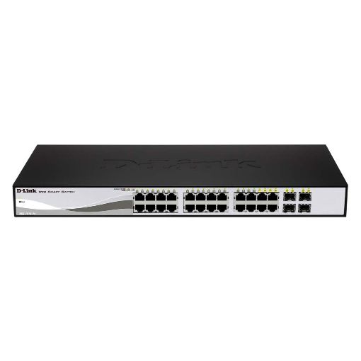 Εικόνα της Switch D-Link L2 Managed DGS-1210-24P 24-Port PoE+ 4 SFP 10/100/1000Mbps