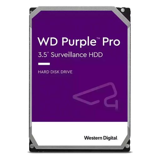 Εικόνα της Εσωτερικός Σκληρός Δίσκος Western Digital Purple Pro Surveillance 8TB 3.5'' Sata III 256MB WD8001PURP