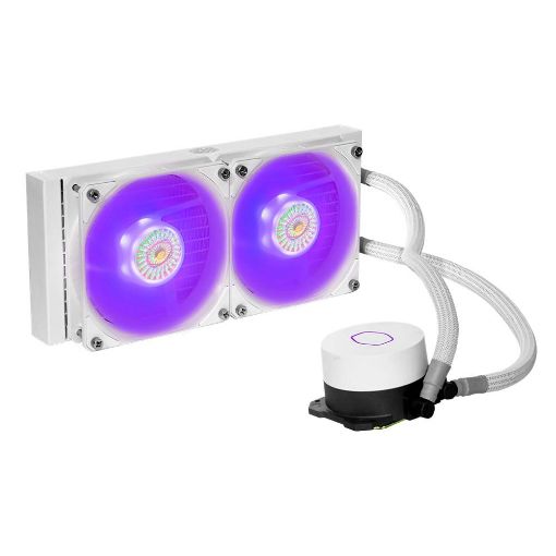 Εικόνα της Cooler Master MasterLiquid ML240L v2 RGB White MLW-D24M-A18PC-RW