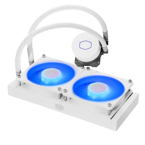 Εικόνα της Cooler Master MasterLiquid ML240L v2 RGB White MLW-D24M-A18PC-RW