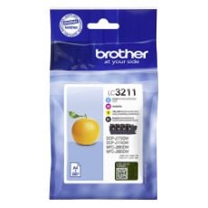 Εικόνα της Πακέτο 4 Μελανιών Brother LC-3211VP Multipack
