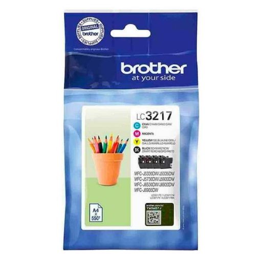 Εικόνα της Πακέτο 4 Μελανιών Brother LC-3211VP Multipack