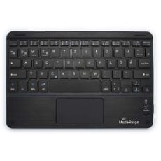 Εικόνα της Πληκτρολόγιο MediaRange Compact Wireless with 64 Keys and Touchpad Black MROS130-GR