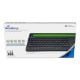 Εικόνα της Πληκτρολόγιο MediaRange Compact Wireless Multi-Pairing with 78 Keys and Touchpad Black MROS131-GR