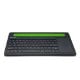 Εικόνα της Πληκτρολόγιο MediaRange Compact Wireless Multi-Pairing with 78 Keys and Touchpad Black MROS131-GR