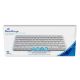 Εικόνα της Πληκτρολόγιο MediaRange Compact Bluetooth Silver MROS132-GR