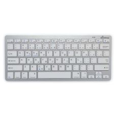 Εικόνα της Πληκτρολόγιο MediaRange Compact Bluetooth Silver MROS132-GR