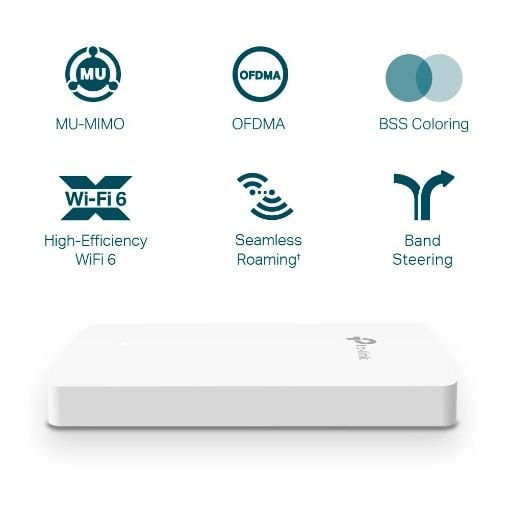 Εικόνα της Access Point Tp-Link EAP615-Wall v1 AΧ1800 PoE Dual Band Wall Plate