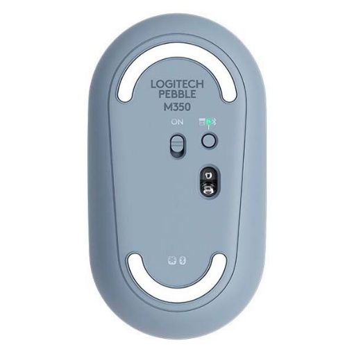 Εικόνα της Ποντίκι Logitech Pebble M350 Wireless Blue-Grey 910-005719