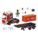 Εικόνα της Playmobil City Action - Φορτηγό Μεταφοράς Container 70771