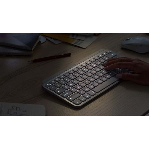 Εικόνα της Πληκτρολόγιο Logitech MX Keys Mini Bluetooth Illuminated Grey 920-010499