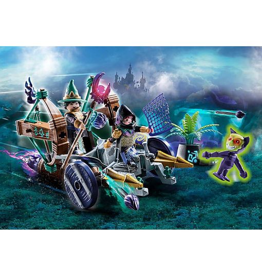 Εικόνα της Playmobil Novelmore - Άμαξα Με Κυνηγό Τεράτων 70748