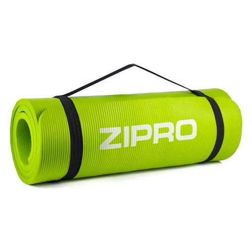 Εικόνα της Zipro - Yoga Mat NBR 15mm Lime Green 6413506