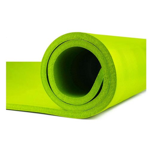 Εικόνα της Zipro - Yoga Mat NBR 15mm Lime Green 6413506