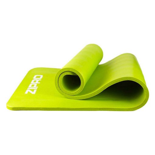 Εικόνα της Zipro - Yoga Mat NBR 15mm Lime Green 6413506