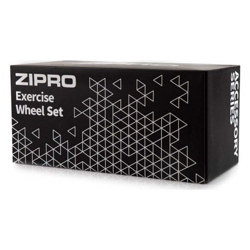 Εικόνα της Zipro - Double Exercise Wheel & EVA Mat Lime Green/ Black 6413459