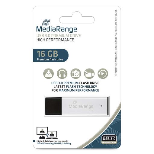 Εικόνα της MediaRange USB 3.0 Flash Drive 16GB High Performance MR1899