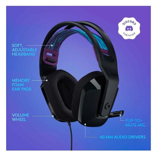 Εικόνα της Headset Logitech G335 Analog Black 981-000978
