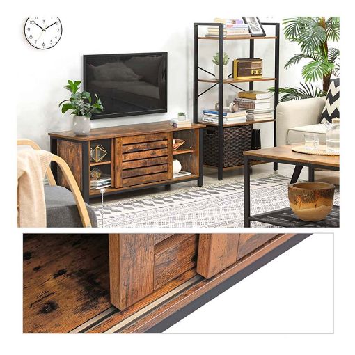 Εικόνα της Vasagle Ξύλινο Έπιπλο Τηλεόρασης 110 x 40 x 45 cm LTV41BX