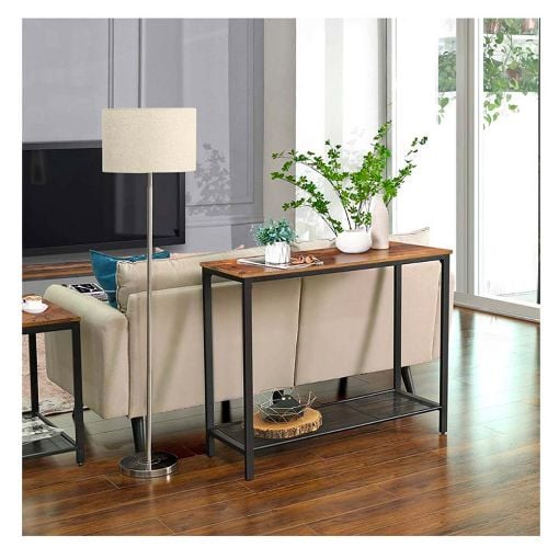 Εικόνα της Vasagle Μεταλλική Κονσόλα 100 x 35 x 80 cm LNT86X