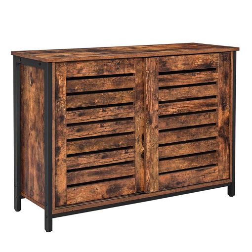 Εικόνα της Vasagle Μεταλλικός Μπουφές 100 x 35 x 70 cm LSC081B01