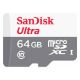 Εικόνα της Κάρτα Μνήμης MicroSDXC Class 10 Sandisk Ultra 64GB SDSQUNR-064G-GN3MN