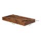 Εικόνα της Vasagle Επιτοίχιο Ξύλινο Ράφι 40 x 20 x 3.8 cm LWS24BX